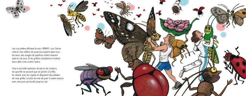 Les Jeux Olympiques des insectes - La Joie de lire